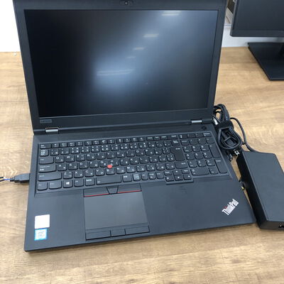 【宮崎恒久店】中古  Lenovo ThinkPad P52　20MAS12700 (Core i7 8750H/16GB/SSD512GB/-/NVIDIA Quadro P1000 4GB/15.6ｲﾝﾁ/1920x1080/Wi-Fi/WEBCAM/W11H64) 176658 
