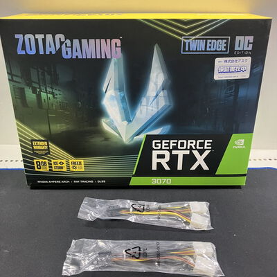 【大宮店】中古  ZOTAC GAMING GeForce RTX 3070 Twin Edge OC ZT-A30700H-10P (RTX3070 8G) 143904 