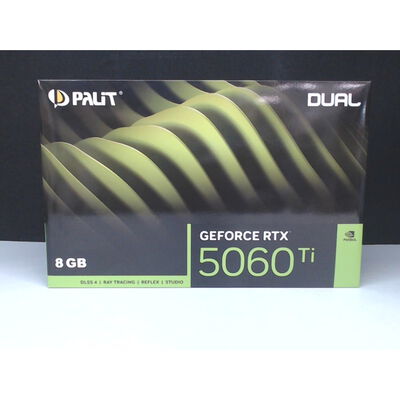 【前橋ｲﾝﾀｰｱｶﾏﾙ店】中古  Palit NE7506T019P1-GB2062D(RTX5060Ti Dual 8G) 178252 