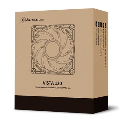 SilverStone  VISTA 120 SST-VS120B (120mm ブラック) 