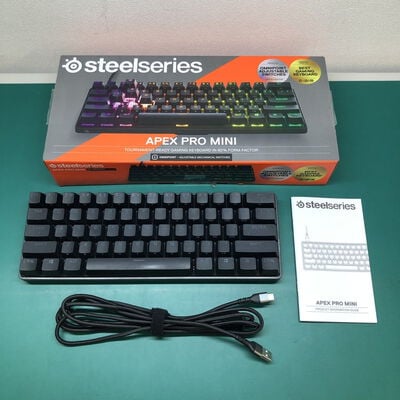 【津ラッツ店】中古  SteelSeries Apex Pro Mini US(RE) 有線 英語配列 64820J 4990000982 