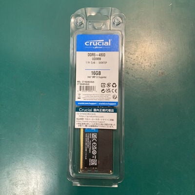 【富山本郷店】中古  PC5-38400 16GB デスクトップ用(DDR5-4800) 149151 