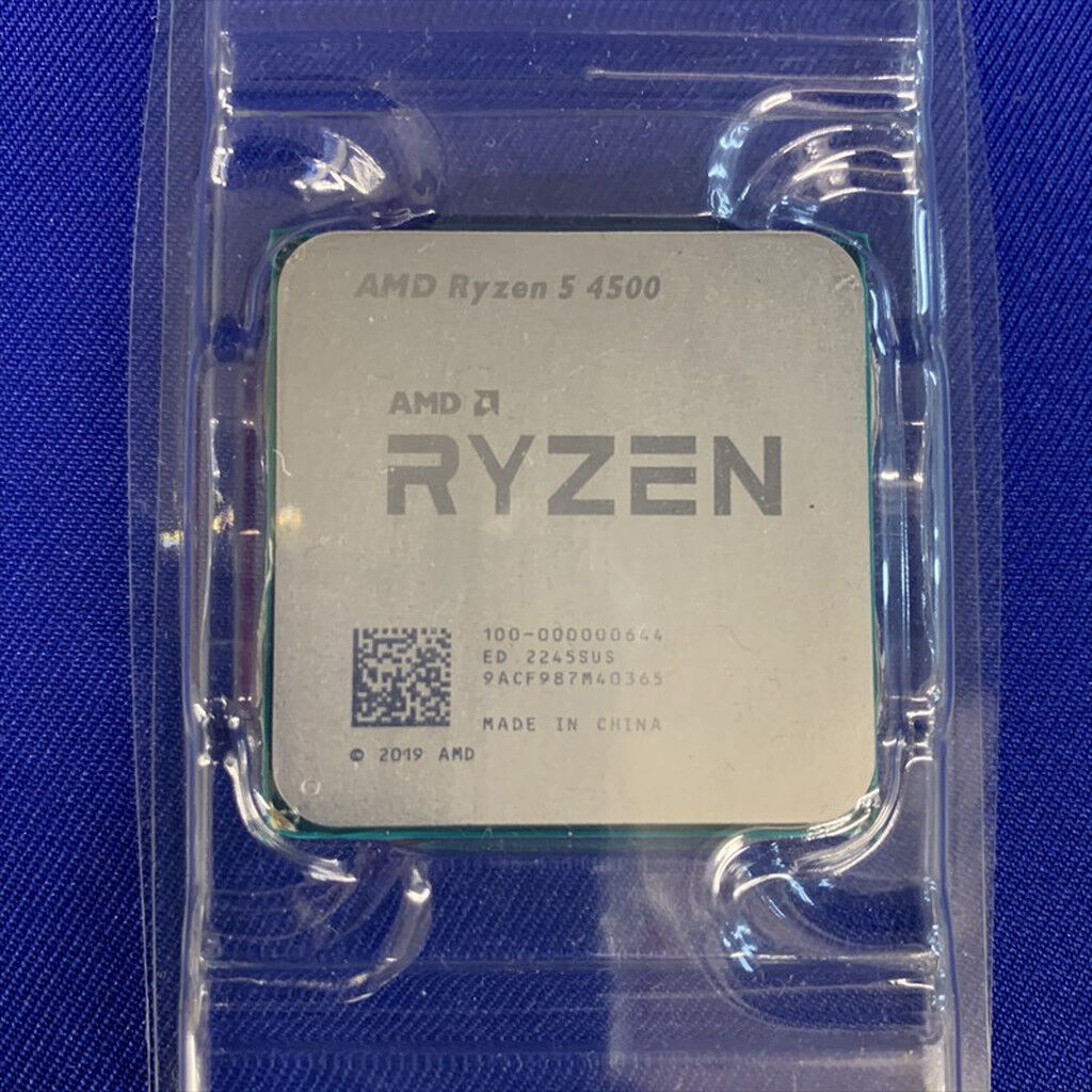 中古 AMD Ryzen 5 4500 (AM4/3.6GHz/11M/C6/T12/65W) 150745