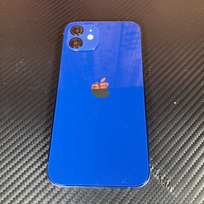 【富士青葉店】中古  Apple iPhone12 6.1インチ 64GB (ブルー) 国内版SIMロックフリー MGHR3J/A 143738 
