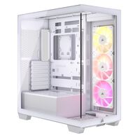 Corsair  3500X ARGB Tempered Glass White CC-9011279-WW (E-ATX ガラス ホワイト) 