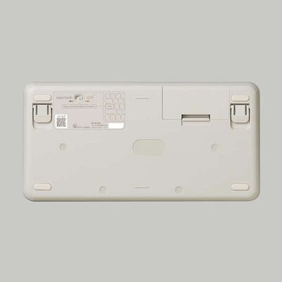 エレコム  Bluetoothミニキーボード TK-CM10BMKIV (アイボリー) 