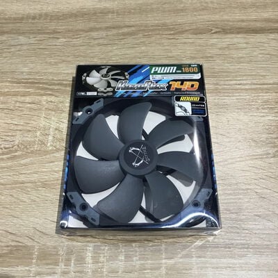 【松山環状枝松店】中古  Scythe KF1425FD18-P (KAZE FLEX140 PWM 1800rpm) 4560001726 