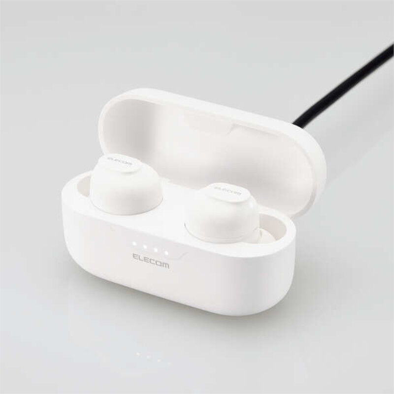 エレコム LBT-TWS16WH (完全ワイヤレスBluetoothヘッドホン ホワイト