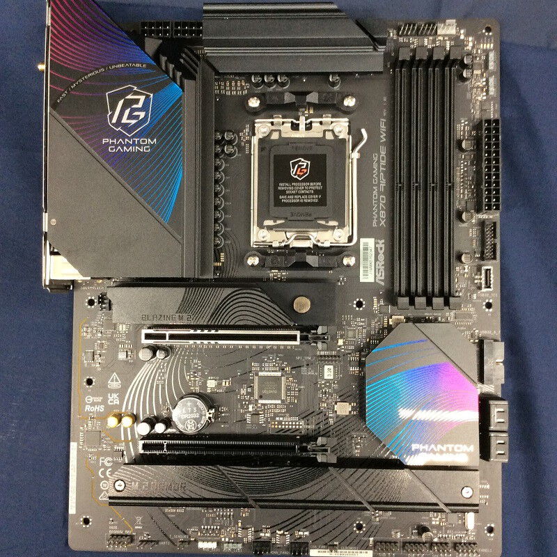 中古 ASRock X870 Riptide WiFi (X870 AM5 ATX DDR5) 172201