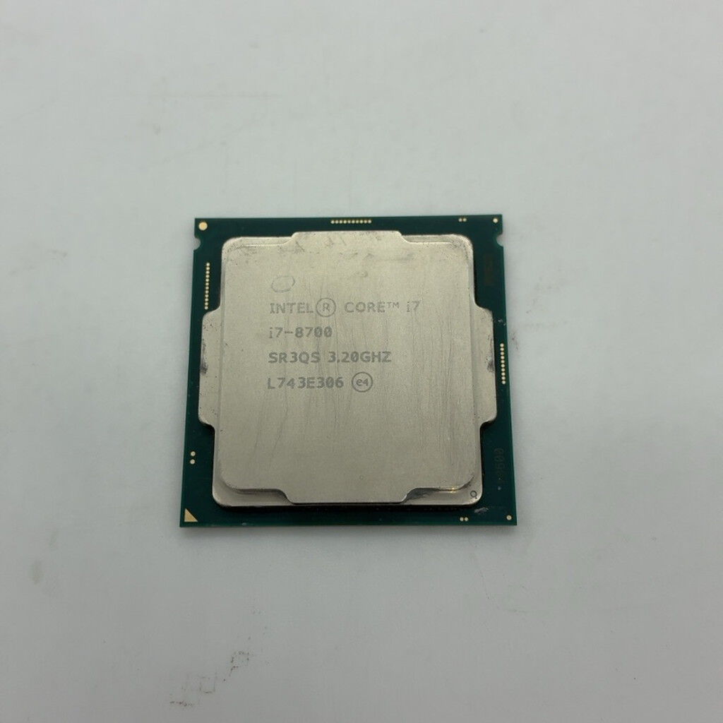中古 INTEL Core i7 8700 (1151/3.20GHz/12M/C6/T12) 136198 （404115