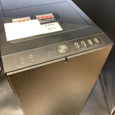 【宇都宮鶴田店】中古  自作PC(i7 8700K/16GB/SSD500GB/HDD2TB/GTX1080/OS無し) 5280000411 