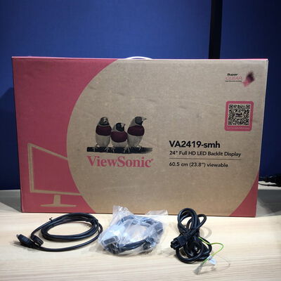 【松山環状枝松店】中古  Viewsonic VA2419-SMH-7 (23.8”W 1A1H 5ms IPS) 182907 