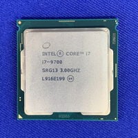 中古  Intel Core i7 9700 (1151/3.00GHz/12M/C8/T8) 140316 