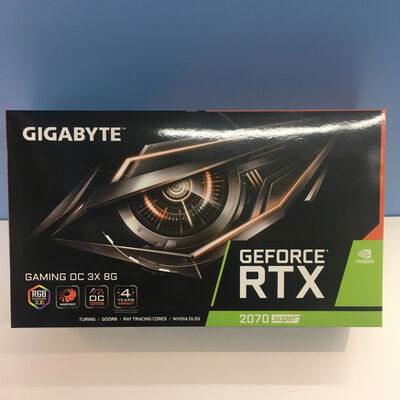 【博多店】中古  GIGABYTE GV-N207SGAMING OC-8GC (RTX2070 SUPER) 140100 