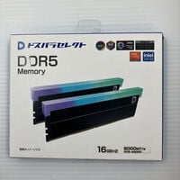 中古  ﾄﾞｽﾊﾟﾗｾﾚｸﾄ D5D6000-16G2A1-RGB-BK(DDR5-6000 16GBx2) 3410014203 