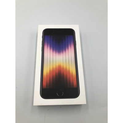 【水戸赤塚店】中古  【SoftBank版SIMフリー】Apple iPhoneSE 4.7インチ (第3世代) 64GB (ミッドナイト) MMYC3J/A 154839 