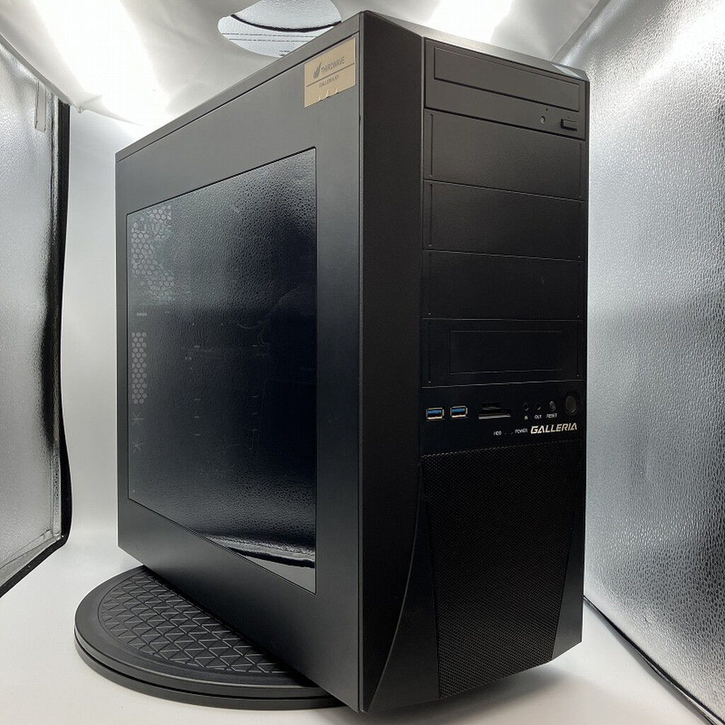 中古 THIRDWAVE GALLERIA XF(i7 8700K/32GB/SSD1TB+720GB/RTX2070/W11H