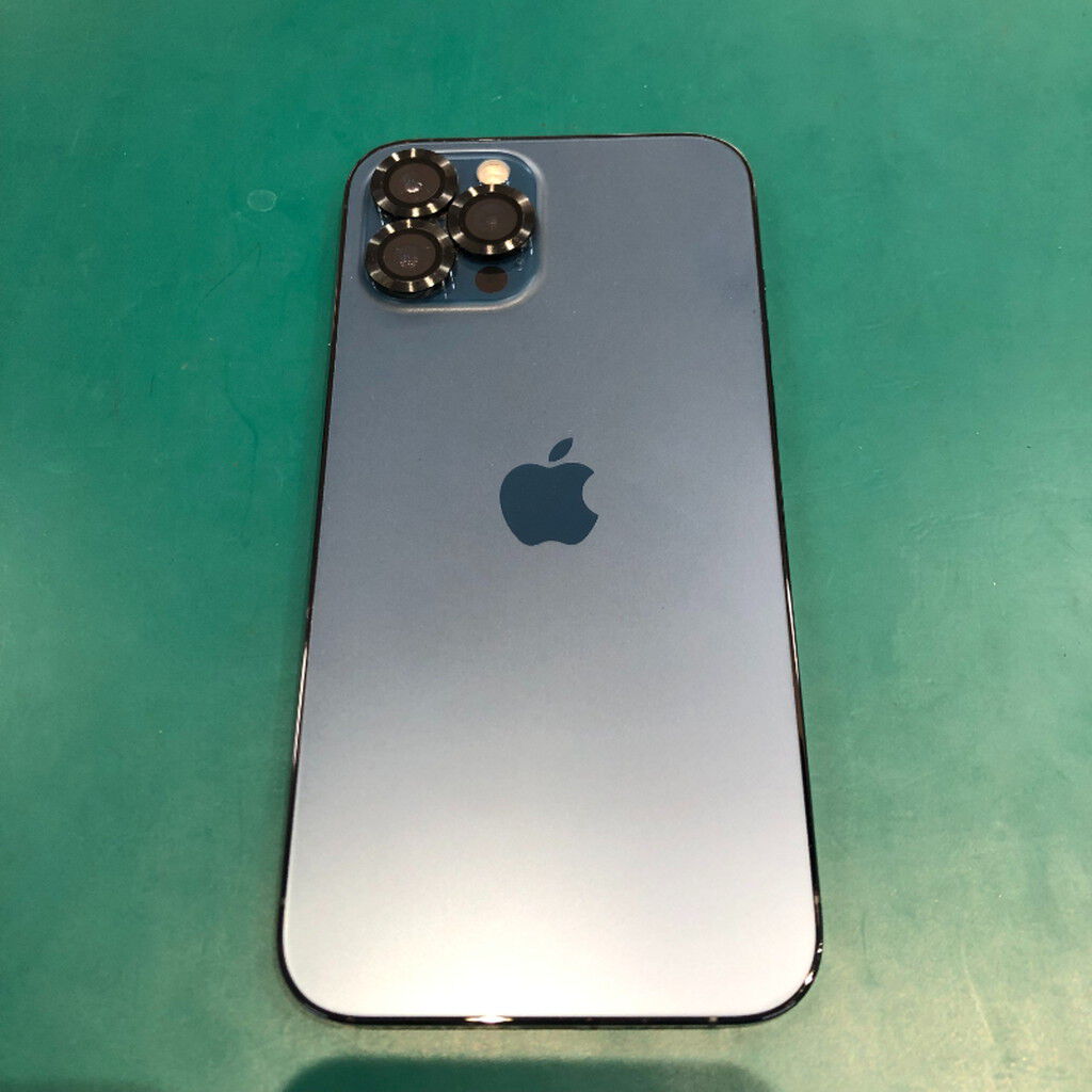 中古 Apple iPhone12 Pro Max 6.7インチ 256GB (パシフィックブルー