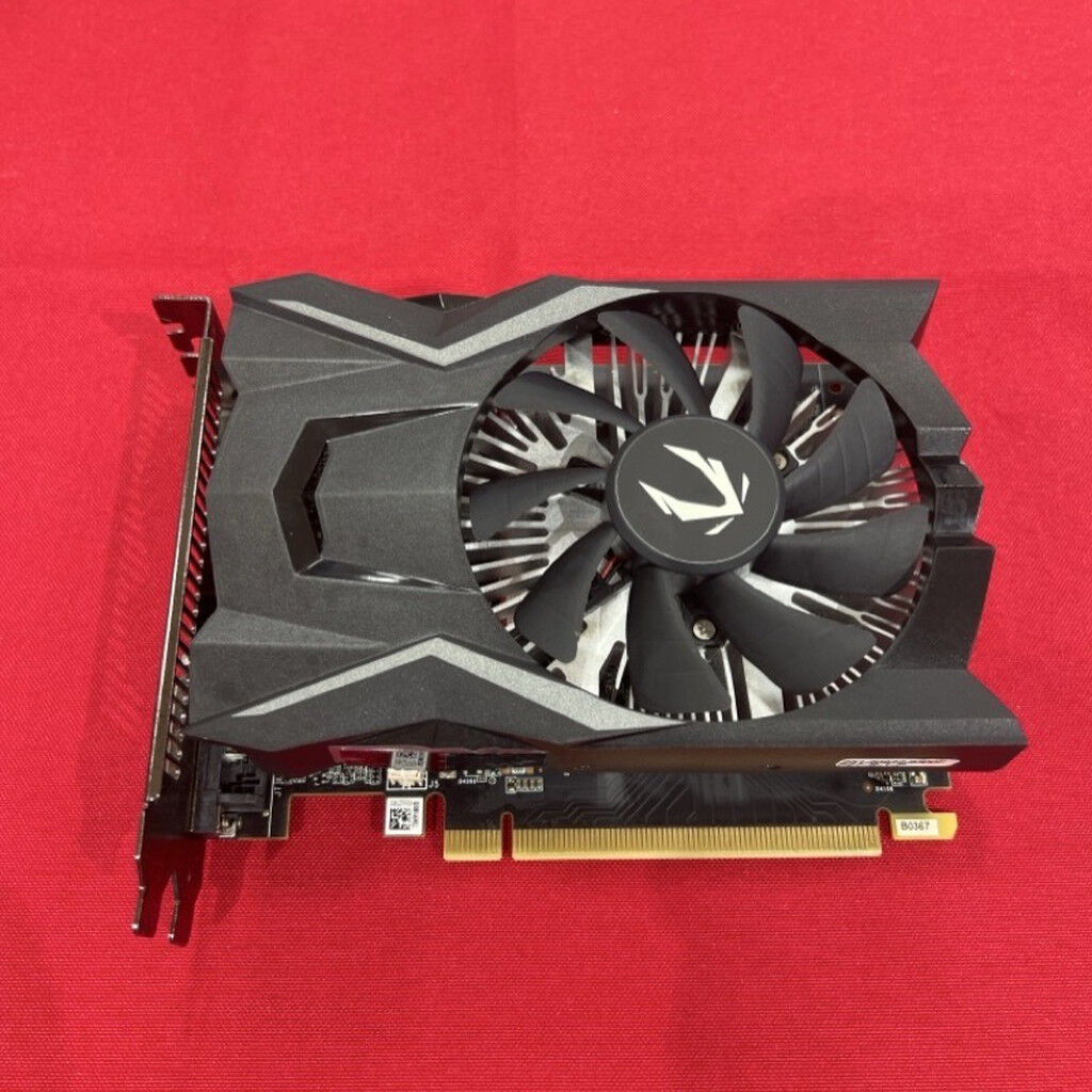 中古 ZOTAC ZT-T16520F-10L（GTX1650 OC 4GB GDDR6） 5140001626
