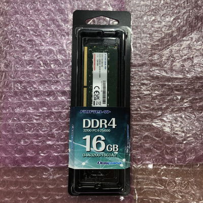 【宮崎恒久店】中古  PC4-25600 16GB ノート用(DDR4-3200) 158772 