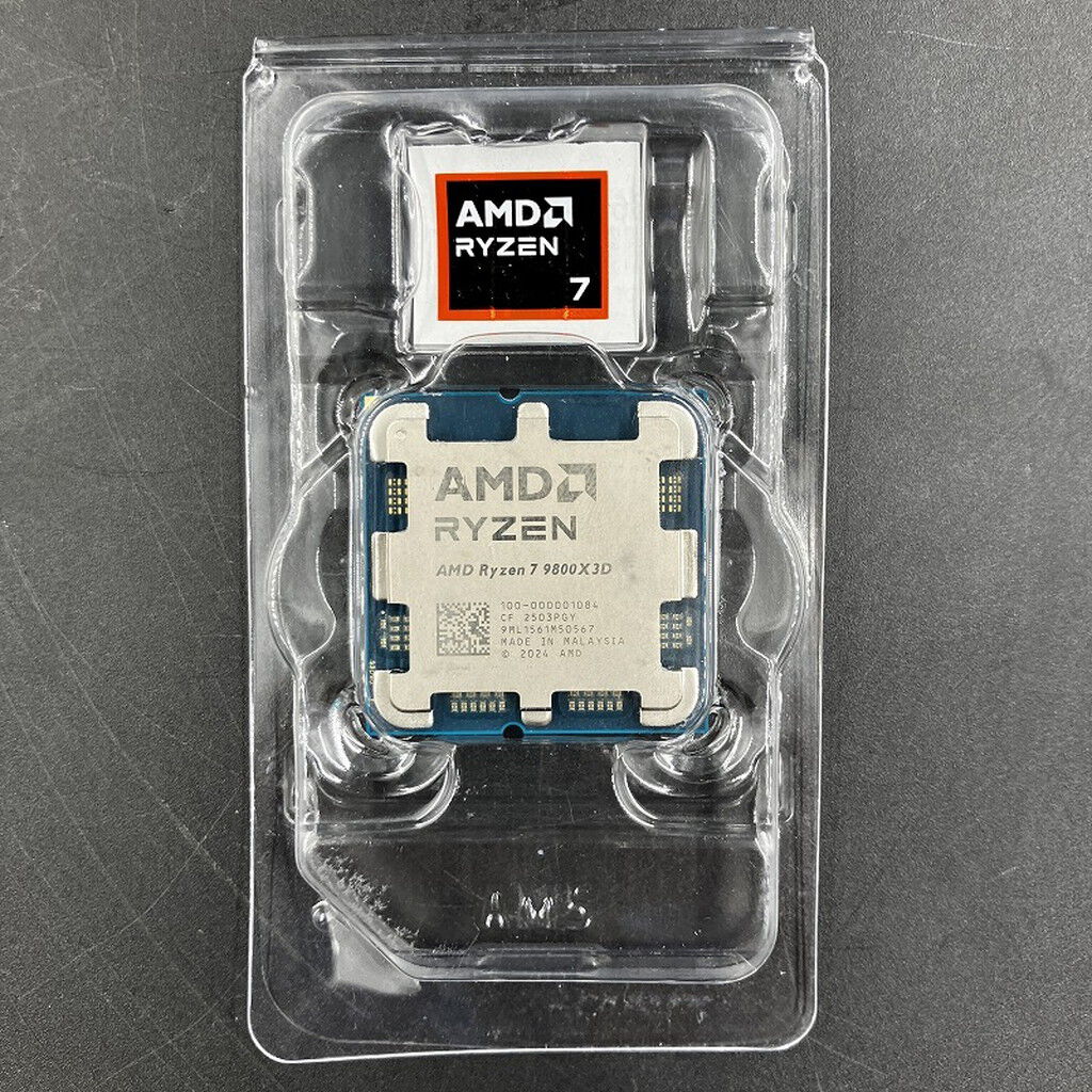 中古 AMD Ryzen 7 9800X3D (AM5/4.7/104M/C8/T16/120W