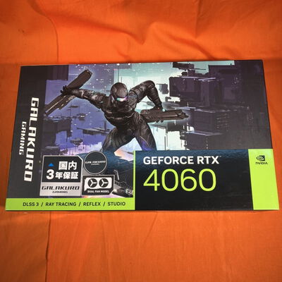 【なんば店】中古  玄人志向 GG-RTX4060-E8GB/OC/DF (RTX4060 8GB) 158766 