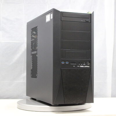 中古  THIRDWAVE GALLERIA KT(Intel Core i7 8700/32GB/SSD256GB/DVDマルチ/NVIDIA GeForce GTX 1060 6GB/W11H64 MAR) 179000 