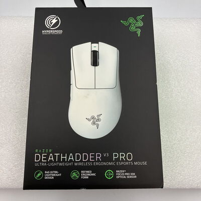 【新潟店】中古  Razer DeathAdder V3 Pro White(RZ01-04630200-R3A1) 5160000162 
