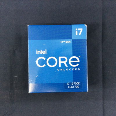 【川崎店】中古  INTEL Core i7 12700K (1700/3.6G/25M/C12/T20) 147857 