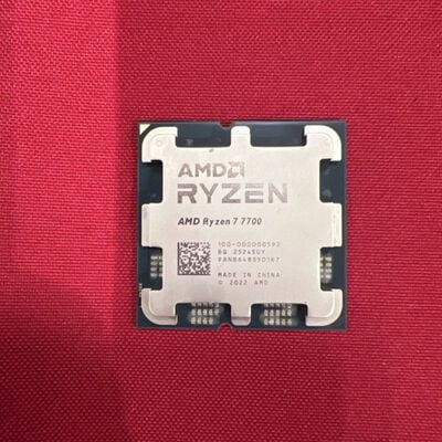 【静岡東瀬名店】中古  AMD Ryzen 7 7700 (AM5/3.8GHz/40M/C8/T16/65W) 154483 