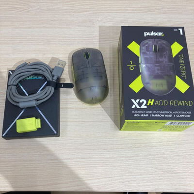【静岡東瀬名店】中古  Pulsar X2H Wireless Gaming Mouse eS Edition Grey [PX2H16] 5140000688 