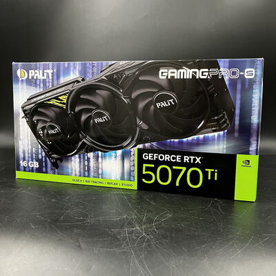 【大須店】中古  Palit NE7507T019T2-GB2031U(RTX5070Ti GamingPro-S) 3120023183