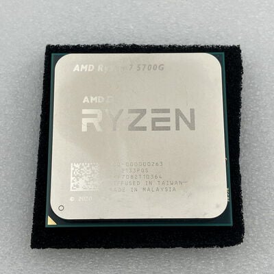 【新潟店】中古  AMD Ryzen 7 5700G (AM4/3.8GHz/20M/C8/T16/65W) 146739 