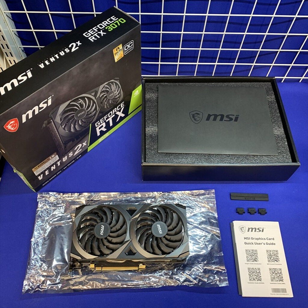 中古 MSI GeForce RTX 3070 VENTUS 2X OC (RTX3070 8G) 143902