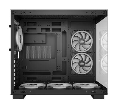 CPS  C3T500-ARGB-BKTK (ATX ガラス ブラック) 