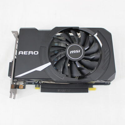 【通販センター】中古  MSI GeForce GTX 1060 AERO ITX 6G OC（GTX1060 6GB） 3480035260 