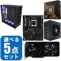 選べるPCパーツとPalit RTX 5060 Ti / 5060 8GB グラフィックボード 5点を同時購入で2,200円（税込）値引き！ (ブラック系)