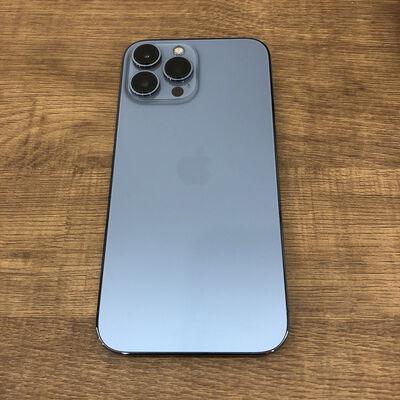 【宇都宮鶴田店】中古  【国内版SIMフリー】Apple iPhone13 Pro Max 6.7インチ 128GB シエラブルー MLJ73J/A 147514 