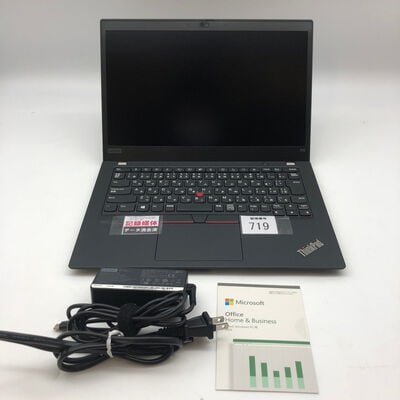 【大分店】中古  LENOVO ThinkPad X13 (AMD Ryzen 5 Pro 4650U 2.10GHz/32GB/SSD256GB/-/オンボード/13.3/1920x1080/Wi-Fi/WEBCAM/W11P/Microsoft Office Home and Business 2024) 184183 