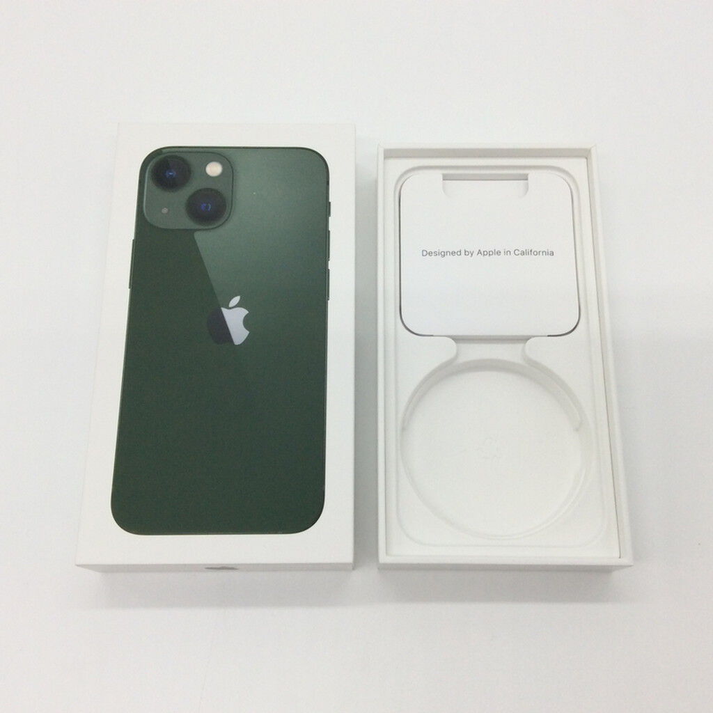 中古 Apple iPhone13 mini 256GB グリーン【国内版SIMフリー】MNFD3J/A