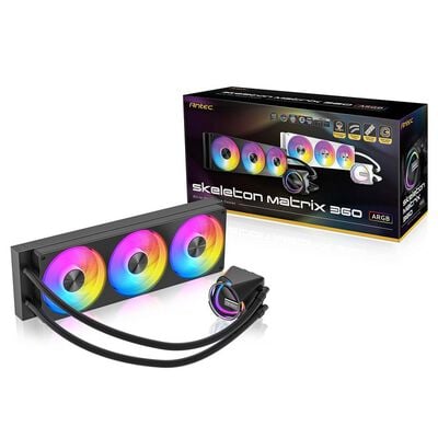 Antec  Skeleton Matrix 360 ARGB (ブラック) 