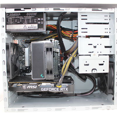 【通販センター】中古  インバースネット FRONTIER(Intel Core i5 12400F/16GB DDR4 (PC4)/SSD1TB/なし/NVIDIA GeForce RTX 3060 Ti 8GB/W11H64 MAR) 196559 