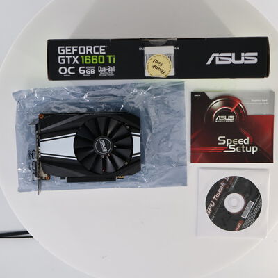 【秋葉原本店】中古  ASUS PH-GTX1660TI-O6G (GTX1660TI GDR6 6GB) 139069 