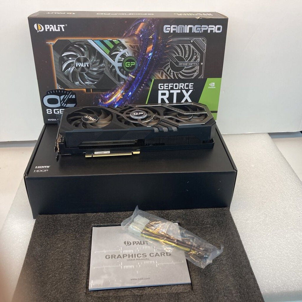 中古 Palit NE63070S19P2-1041A (RTX3070 GP OC 8G GDR6) 192424