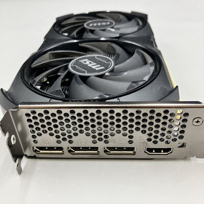 【熊本浜線店】中古  MSI GeForce RTX 4060 Ti VENTUS 2X BLACK 8G OC (RTX4060Ti 8GB) 158559 