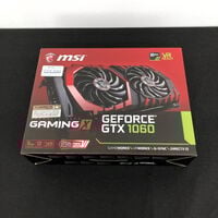 中古  MSI GeForce GTX 1060 GAMING X 6G(GTX1060 6G GDR5) 132000 