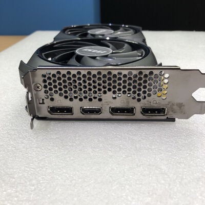 【甲府飯田店】中古  MSI GeForce RTX 4060 VENTUS 2X BLACK 8G OC (RTX4060 8GB) 158792 