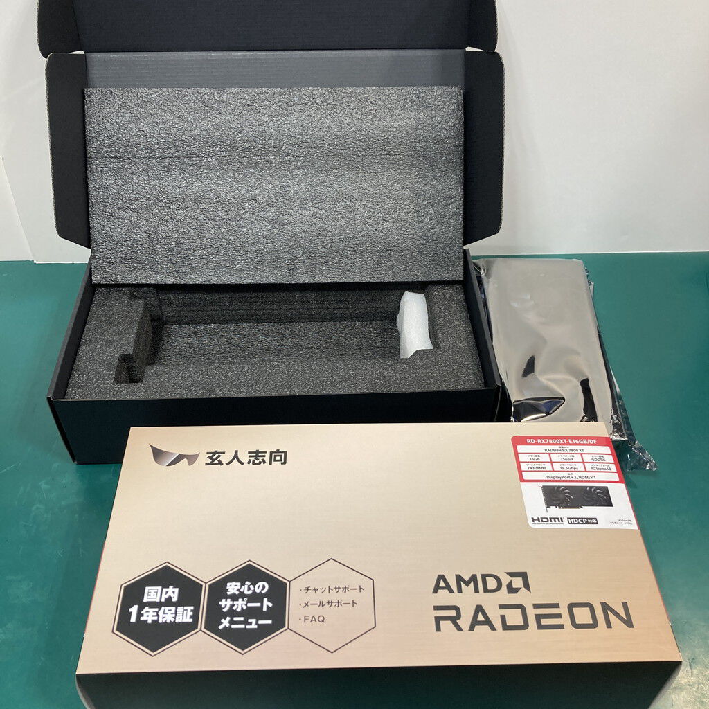 あなたろ専用 玄人志向 RD-RX7800XT-E16GB/DF | パソコン工房【公式通販】