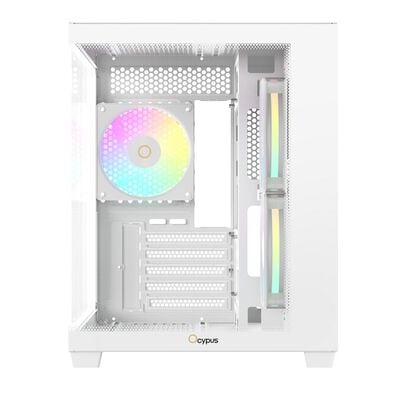 Ocypus  Gamma C54 ARGB Gamma-C54-WHD300XX-GL (MicroATX ガラス ホワイト) 