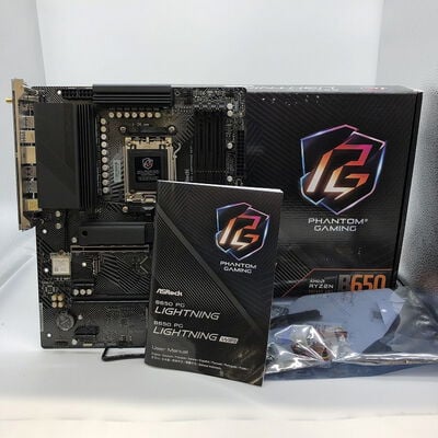 【宇都宮鶴田店】中古  ASRock B650 PG Lightning WiFi (B650 AM5 ATX DDR5) 168304 